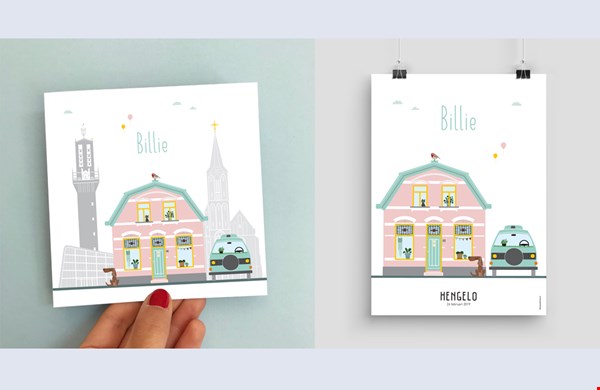 O... dat roze huisje is geweldig hè O... dat roze huisje is geweldig hè